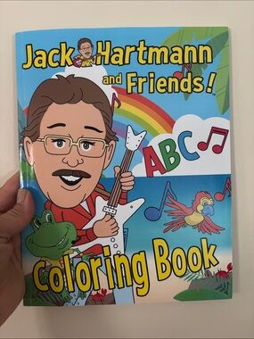 Jack Hartmann and Friends! ABC Coloring Book